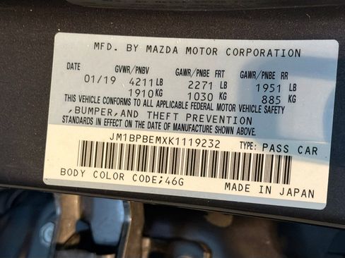 Used 2019 MAZDA MAZDA3 AWD Sedan w/ Premium Package image 12