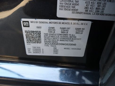 Used 2022 Chevrolet Silverado 1500 LTZ image 37