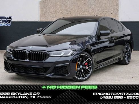 Used 2023 BMW M550i xDrive w/ Executive Package AWD/4WD image 1