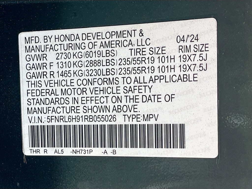 Used 2024 Honda Odyssey Elite image 36