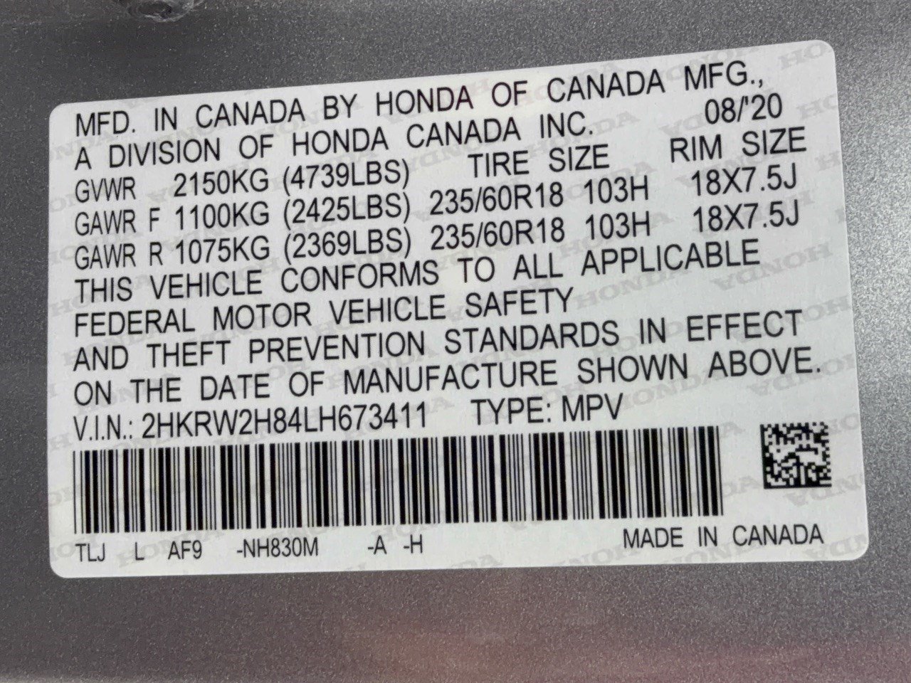 Used 2020 Honda CR-V EX-L image 31