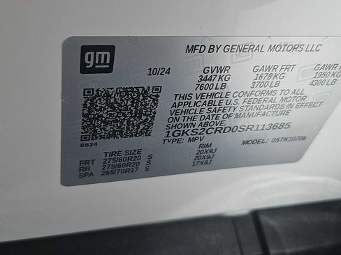 Used 2025 GMC Yukon AT4 w/ AT4 Premium Package AWD/4WD image 15