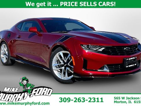 Used 2021 Chevrolet Camaro LT w/ Wild Cherry Design Package 2 image 1