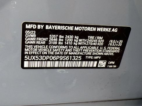 Certified 2023 BMW X3 xDrive30i w/ M Sport Package AWD/4WD image 17