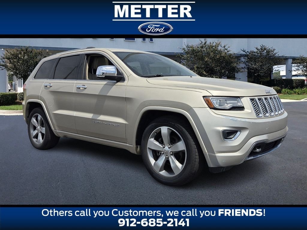 Used 2014 Jeep Grand Cherokee Overland w/ Advanced Technology Group RWD image 1