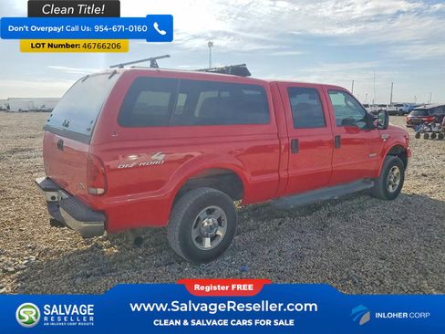 Used 2006 Ford F250 4x4 Crew Cab Super Duty image 4