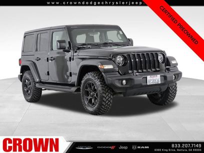 Certified 2020 Jeep Wrangler Unlimited Sport