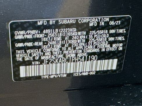 Used 2023 Subaru Forester Touring w/ Popular Package #2 AWD/4WD image 43
