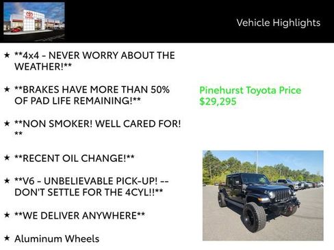 Used 2021 Jeep Gladiator Sport w/ Quick Order Package 24Q 80Th image 19