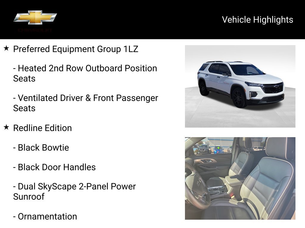 Used 2023 Chevrolet Traverse Premier w/ Redline Edition AWD/4WD image 18