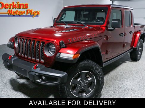 Used 2021 Jeep Gladiator Rubicon w/ LED Lighting Group AWD/4WD image 1