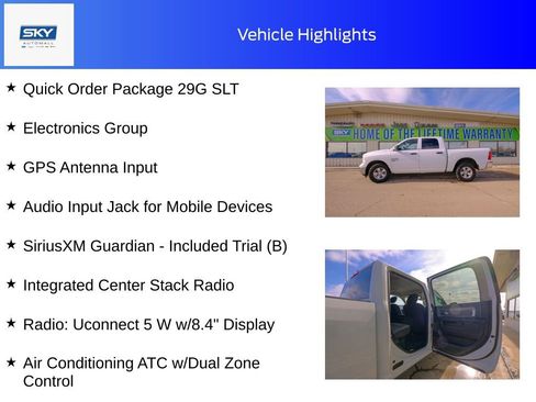 Used 2023 RAM 1500 Classic SLT w/ Electronics Group image 10
