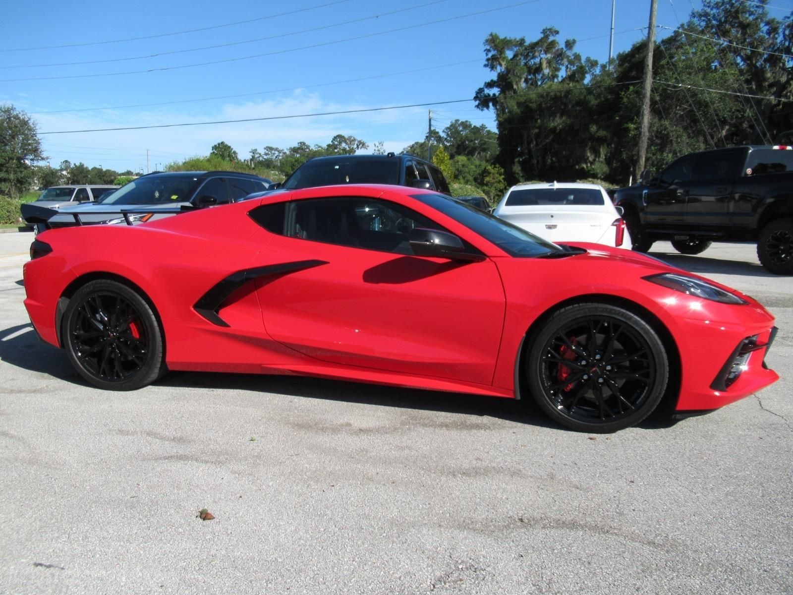 Used 2024 Chevrolet Corvette Stingray Preferred Cpe w/ Stealth Interior Trim Package RWD image 2