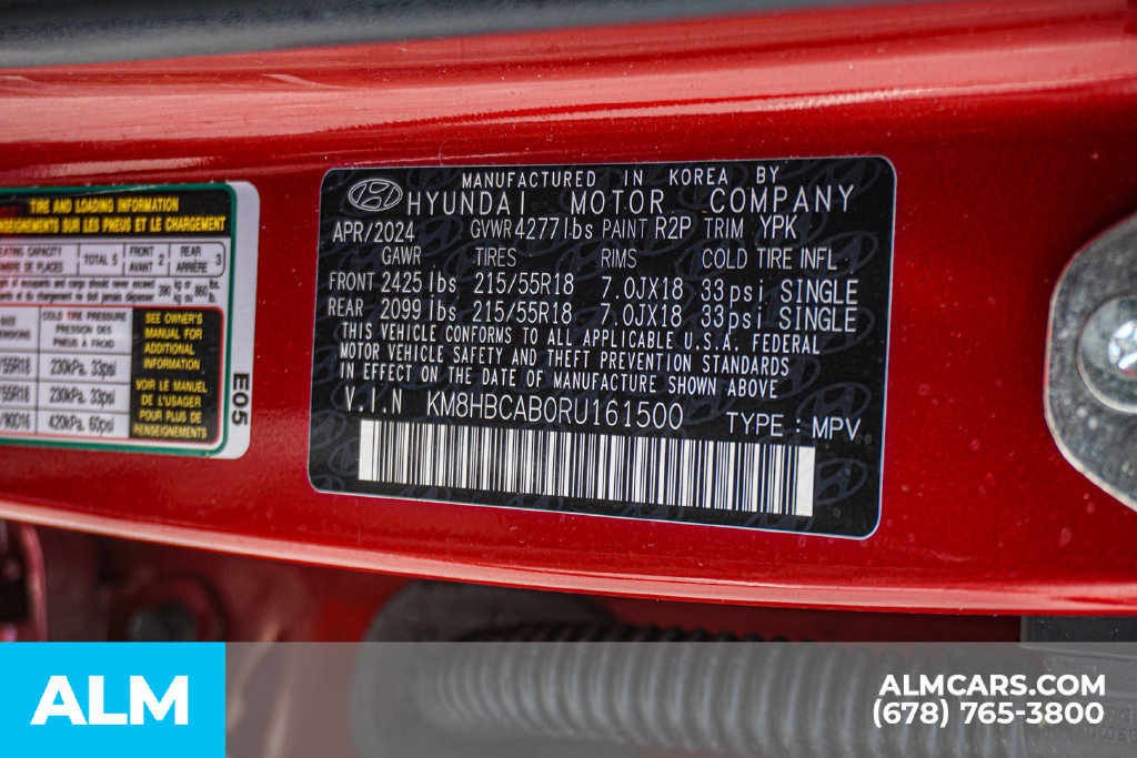Used 2024 Hyundai Kona SEL AWD/4WD image 47
