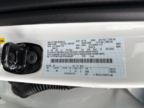 New 2026 Ford F150 Platinum w/ Equipment Group 700A Standard image 29