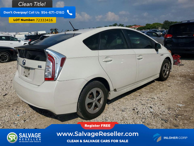Used 2012 Toyota Prius Three FWD image 4
