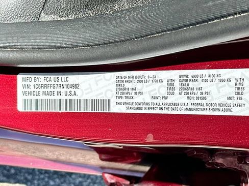 Used 2024 RAM 1500 Big Horn AWD/4WD image 34