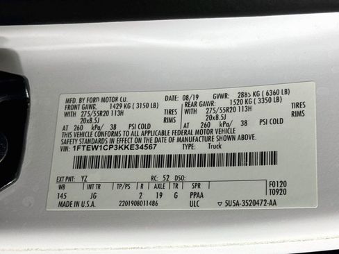 Used 2019 Ford F150 XL w/ Equipment Group 101A Mid RWD image 28