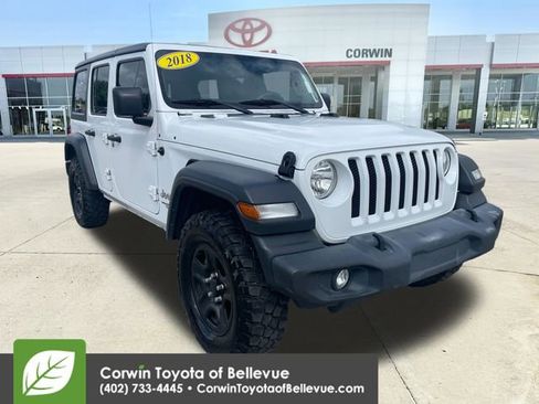 Used 2018 Jeep Wrangler Unlimited Sport AWD/4WD image 1