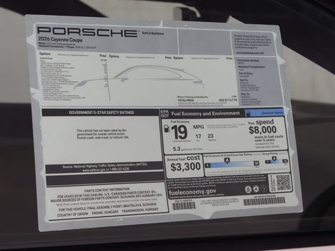 New 2026 Porsche Cayenne Coupe AWD/4WD image 25