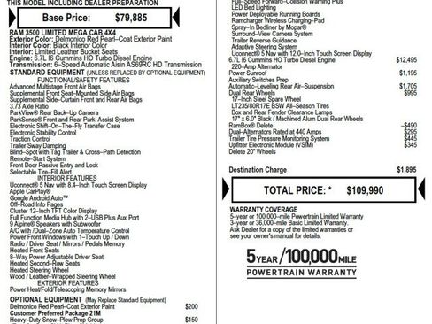 Used 2023 RAM 3500 Limited image 7