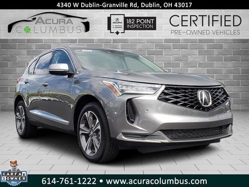 Certified 2025 Acura RDX w/ Technology Package AWD/4WD image 1