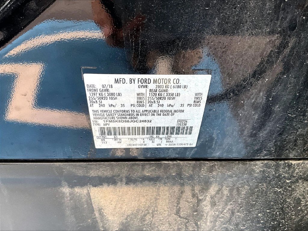 Used 2018 Ford Explorer XLT w/ Equipment Group 202A AWD/4WD image 8