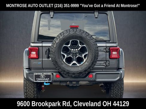 Used 2022 Jeep Wrangler Unlimited Rubicon 4xe w/ Cold Weather Group image 5