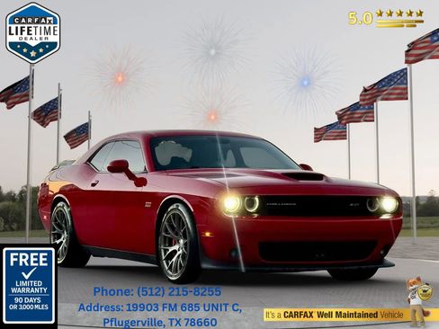 Used 2015 Dodge Challenger SRT w/ Technology Group image 1