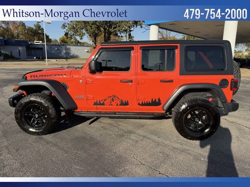 Used 2018 Jeep Wrangler Unlimited Rubicon w/ Steel Bumper Group image 2