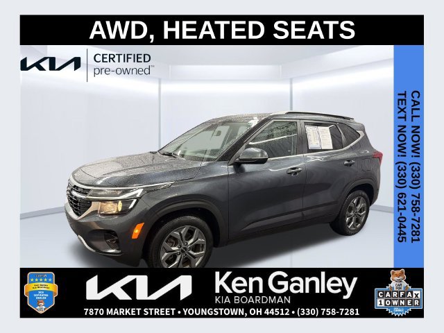 Certified 2024 Kia Seltos S AWD/4WD 360° Tour