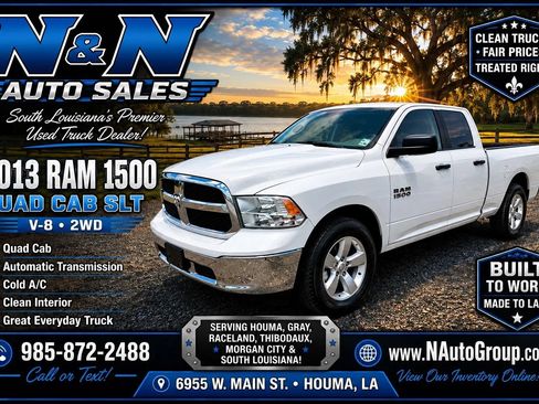 Used 2013 RAM 1500 Classic SLT w/ Premium Display Pkg RWD image 1