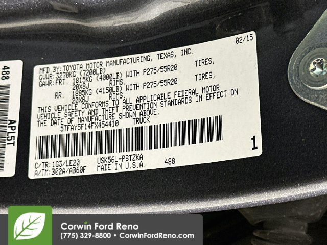 Used 2015 Toyota Tundra Platinum AWD/4WD image 38