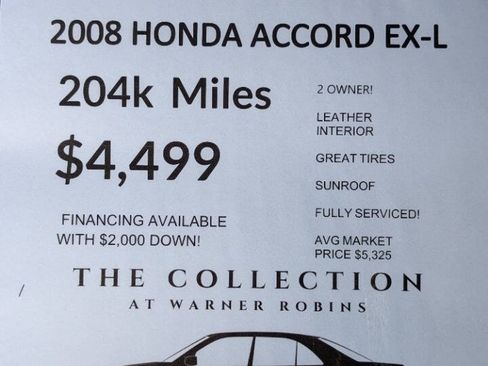 Used 2008 Honda Accord EX-L image 2