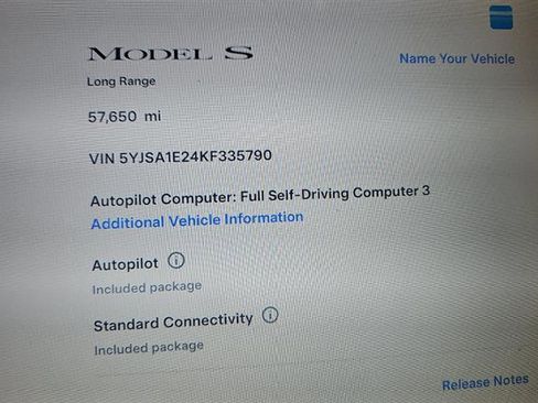 Used 2019 Tesla Model S Standard Range image 5