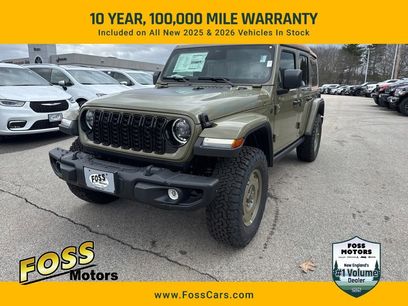 New 2026 Jeep Wrangler Willys