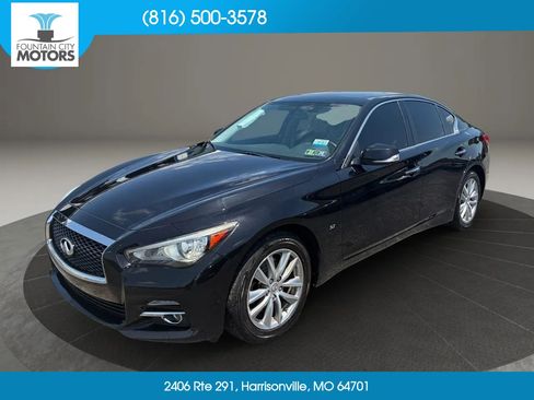 Used 2015 INFINITI Q50 AWD w/ Moonroof Package image 1