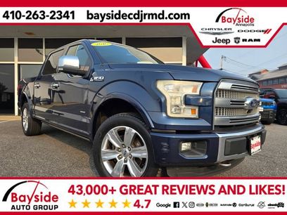 Used 2016 Ford F150 Platinum w/ Equipment Group 701A Luxury