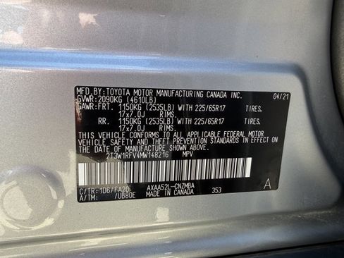 Used 2021 Toyota RAV4 XLE FWD image 27