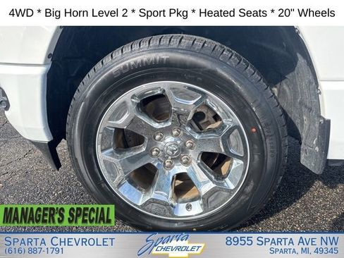 Used 2022 RAM 1500 Big Horn AWD/4WD image 34