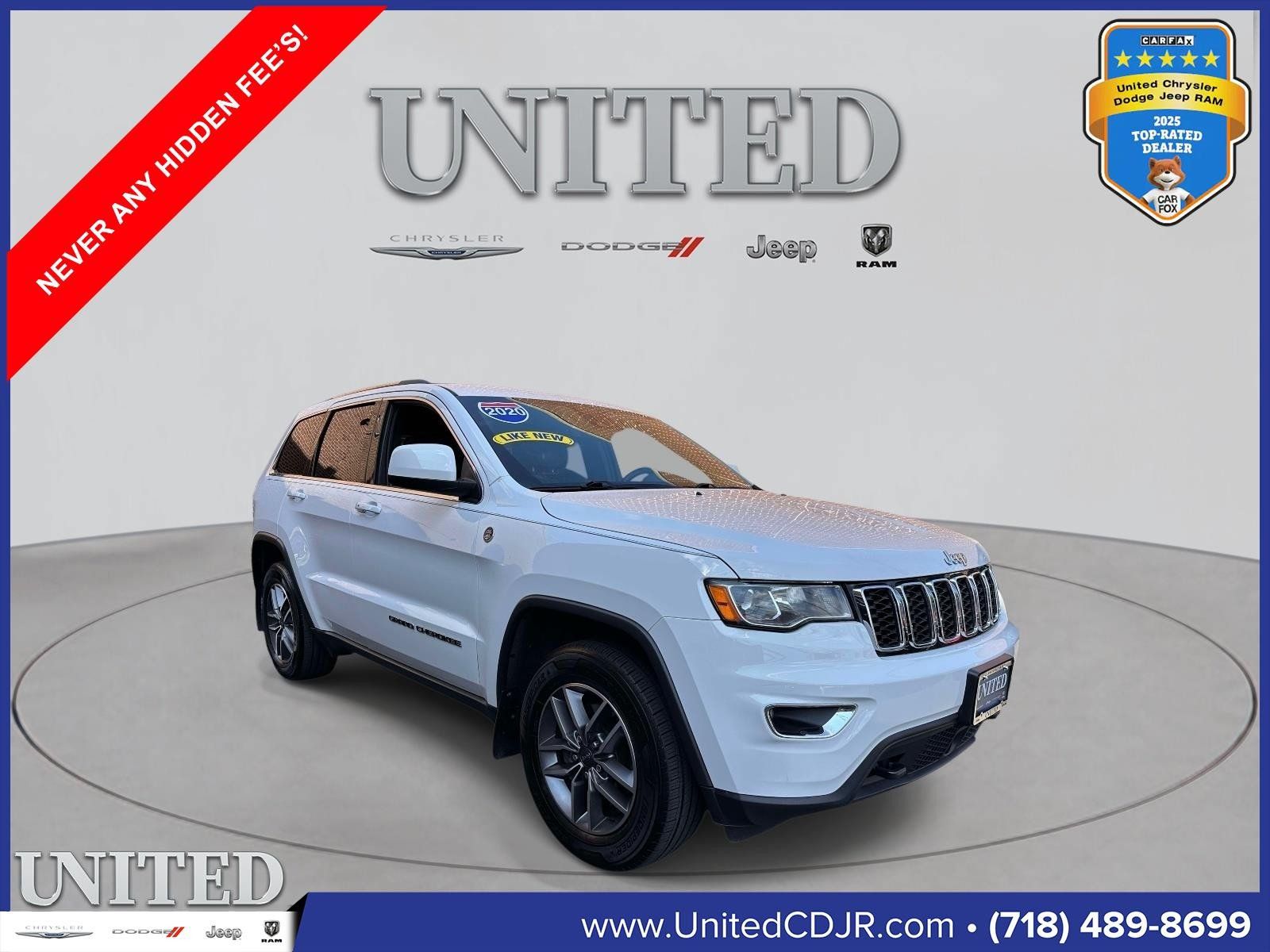 Used 2020 Jeep Grand Cherokee Laredo w/ Quick Order Package 2BN North AWD/4WD image 1