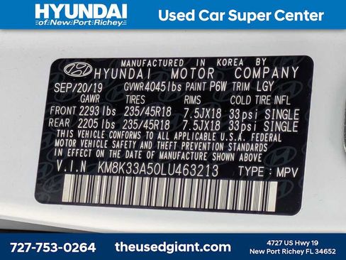 Used 2020 Hyundai Kona Limited FWD image 37
