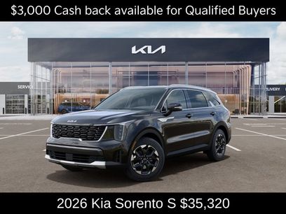 New 2026 Kia Sorento S w/ S Panoramic Sunroof Package