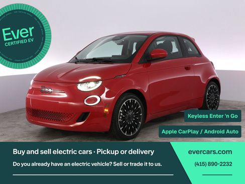 Used 2024 FIAT 500 e (RED) FWD image 1