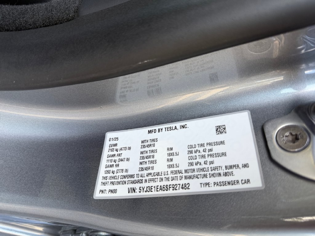 Used 2025 Tesla Model 3 Long Range RWD image 36