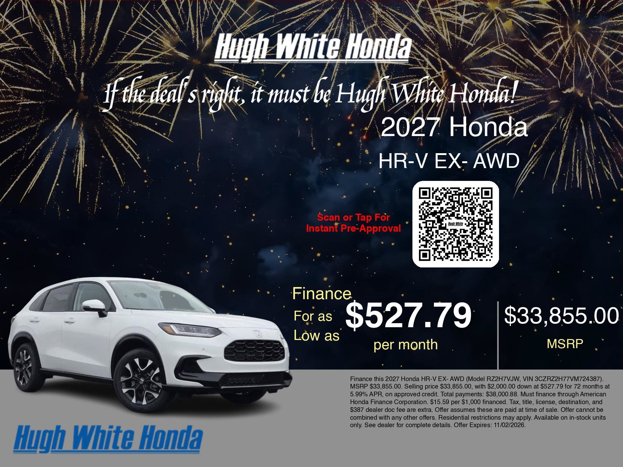 New 2027 Honda HR-V EX-L image 34