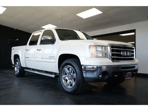Used 2013 GMC Sierra 1500 SLT w/ SLT White Diamond Edition AWD/4WD image 1