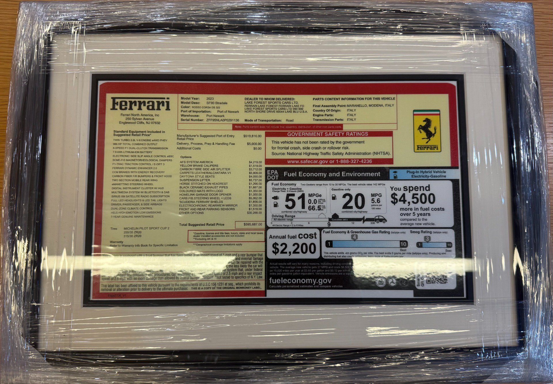 Used 2023 Ferrari SF90 Stradale AWD/4WD image 26