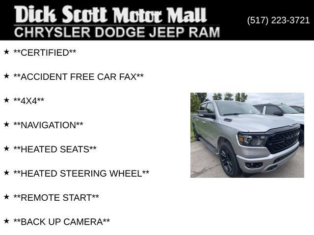 Certified 2022 RAM 1500 Big Horn AWD/4WD image 5