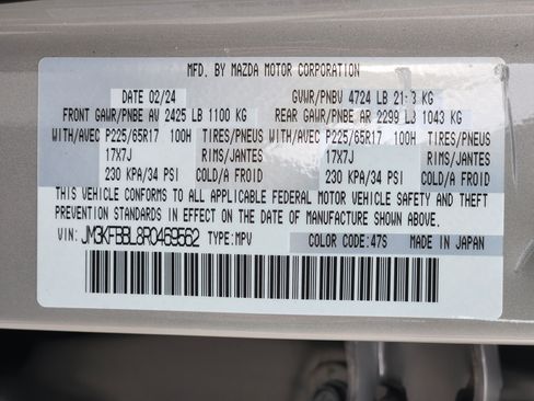 Used 2024 MAZDA CX-5 AWD 2.5 S w/ Select Package image 27